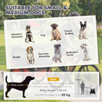 PawHut Dog Bike Trailer, Dog Cart Bicycle Carrier for Small and Medium Pets with 20" Inflatable Rubber Wheels, Red