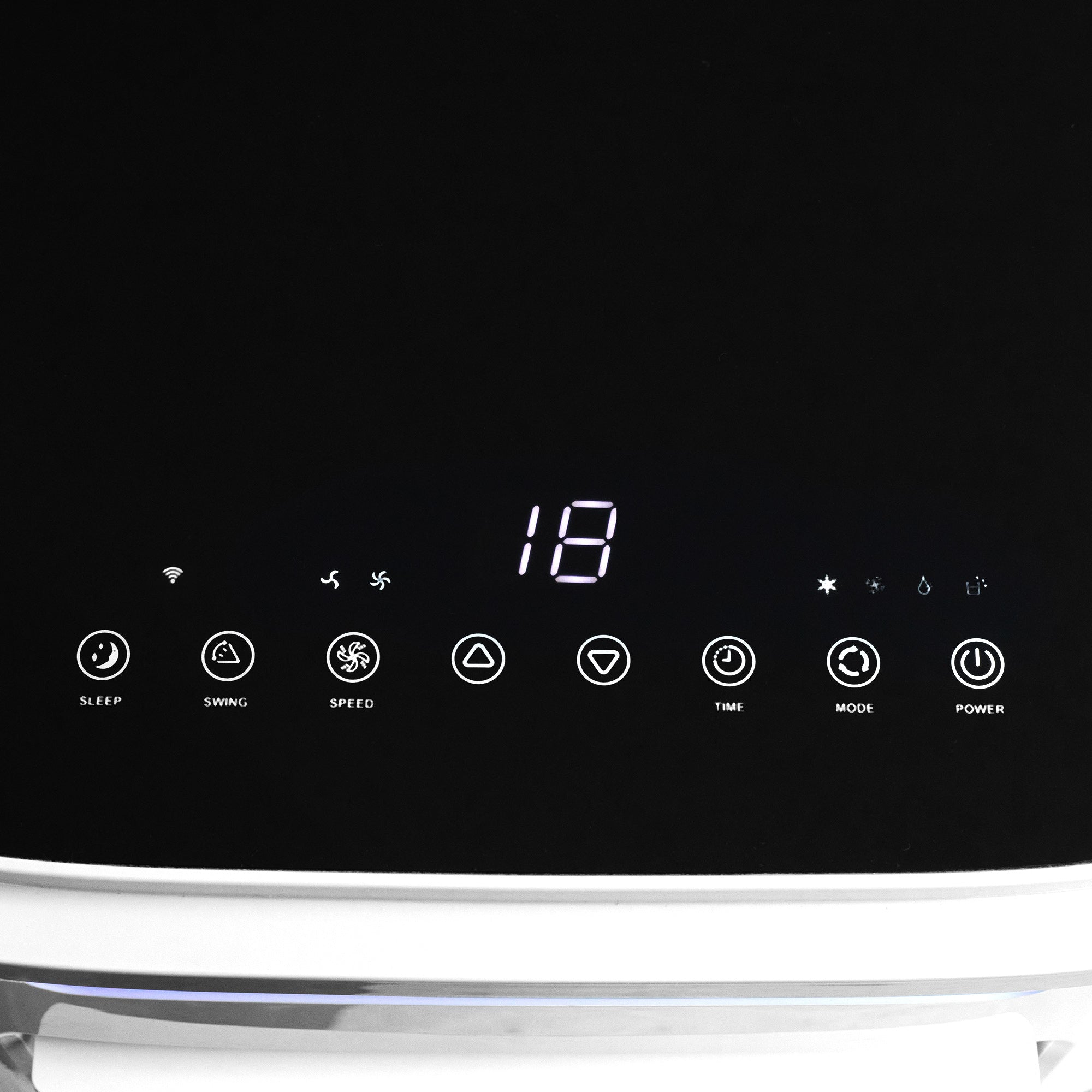 9000 BTU Portable Air Conditioner, Smart Home WiFi Compatible, 4 in 1 Air Conditioning Unit, Dehumidifier, Fan with Remote, 24H Timer, Window Venting Kit, 20m², R290, A Energy Efficiency