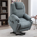 HOMCOM Power Lift Recliner Chair with Pocket Spring, Electric Lift Chair with Wide Backrest, Grey