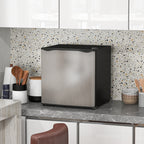 35L Mini Freezer, -24? to -14? Temperature - Silver Tone
