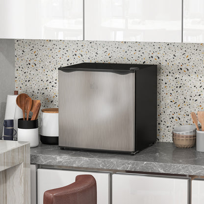 35L Mini Freezer, -24? to -14? Temperature - Silver Tone