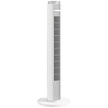 96 cm Tower Fan with WiFi App Control, Standing Floor Fan with 3 Speed 4 Modes, 12 Hour Timer and Night Light White