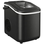 Countertop Ice Maker Machine 9 Cubes in 7 Mins Portable Ice Machine Ice Scoop and Basket 2 Sizes Black