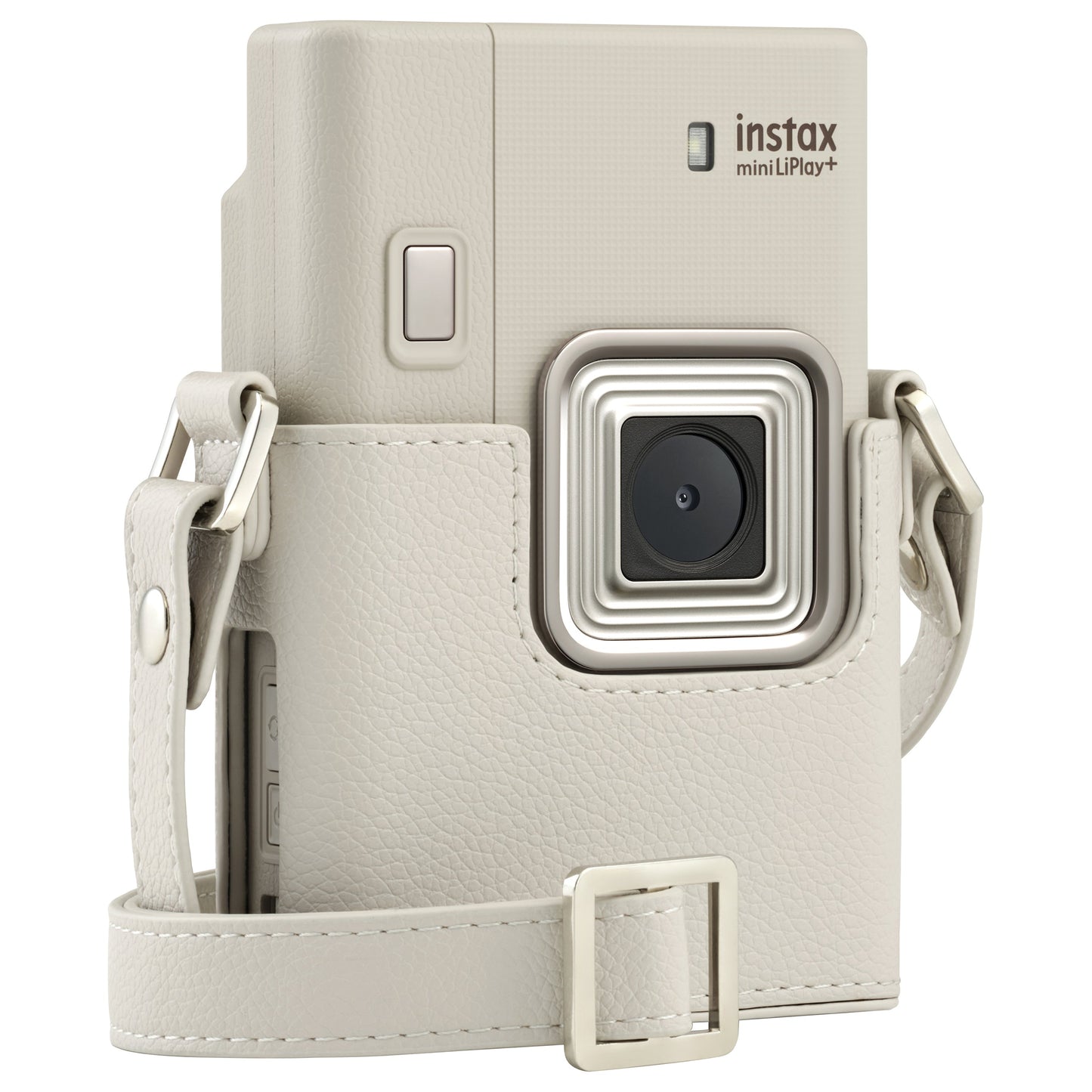 Fujifilm Instax Mini LiPlay Plus Hybrid Instant Camera - Beige