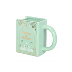Coffee and Books Green Book Shaped Mug