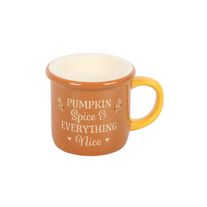 Pumpkin Spice Mug Oil Burner and Wax Warmer