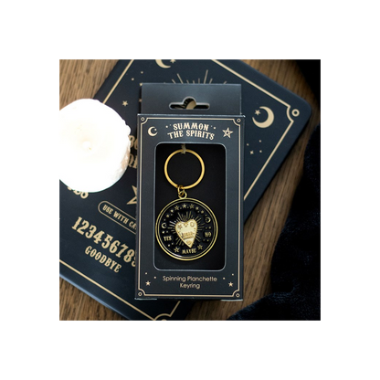 Spinning Talking Board Planchette Keyring