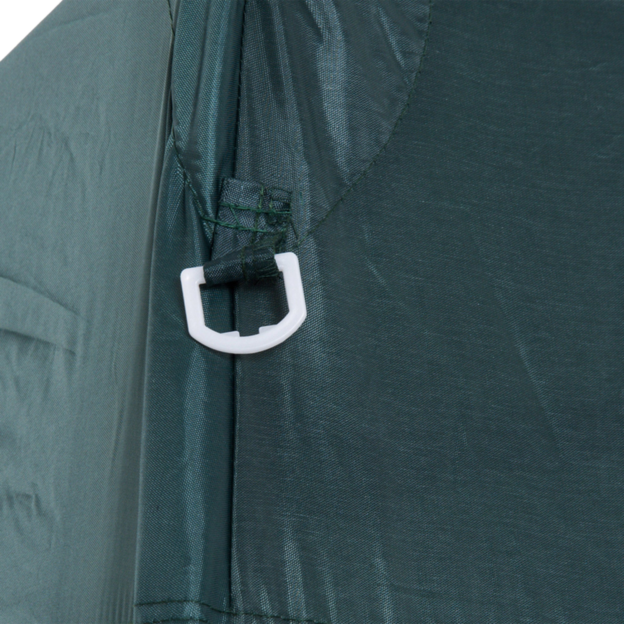 Outsunny 3 M x 3 M Base/ 2.5 M x 2.5 M Top Pop Up Gazebo with Carry Bag, Height Adjustable Slant Leg Party Tent Instant Event Shelter for Garden, Patio, Green