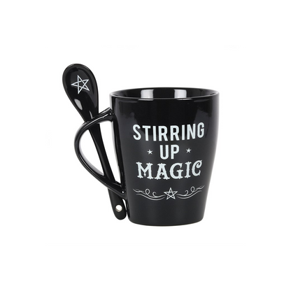 Stirring Up Magic Mug and Spoon Set