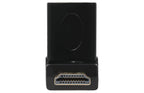 Maplin Adjustable Angle HDMI Male to HDMI Female Adapter - Black