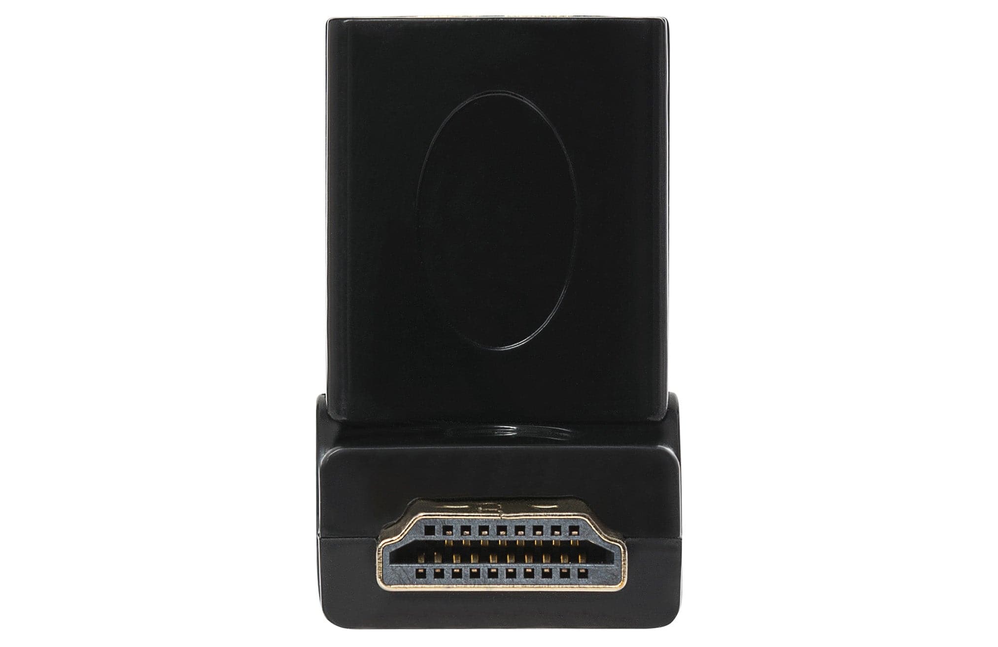 Maplin Adjustable Angle HDMI Male to HDMI Female Adapter - Black