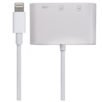 Maplin Lightning Camera Download Adapter SD / MicroSD Card Reader & USB-A Port