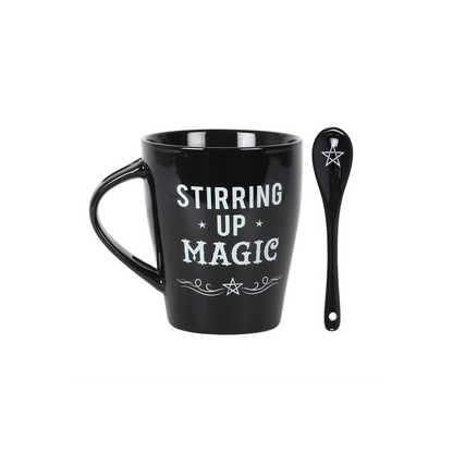 Stirring Up Magic Mug and Spoon Set