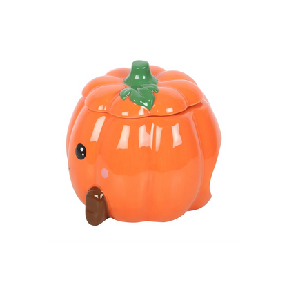 Cute Smiling Pumpkin Oil Burner and Wax Warmer