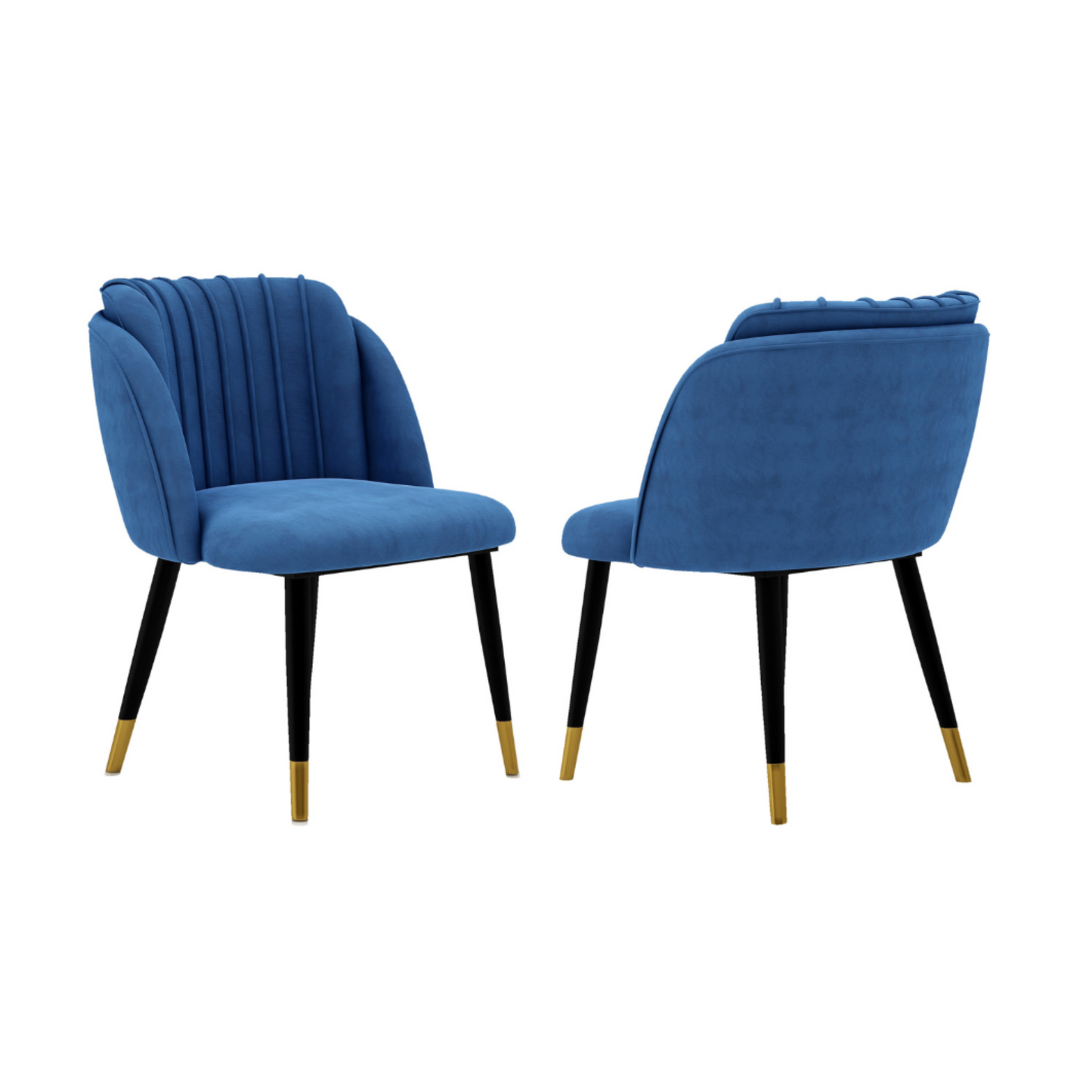 Milano velvet dining chair