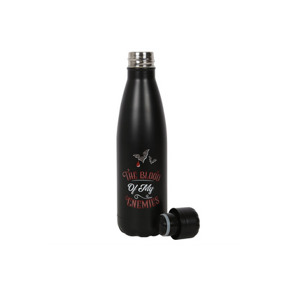 The Blood Of My Enemies Metal Water Bottle