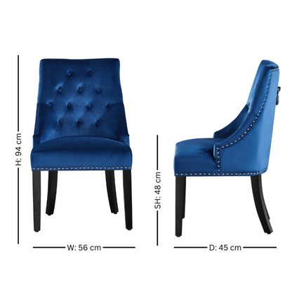 Windsor LUX Velvet Dining Chair