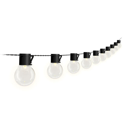 4lite Antheia Solar IP44 Festoon Outdoor String Lights - 3m