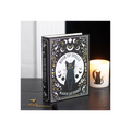 Black Cat Magick Book of Spells Shaped Storage Box