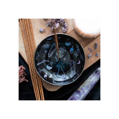 Crystal Witch Incense Holder Plate