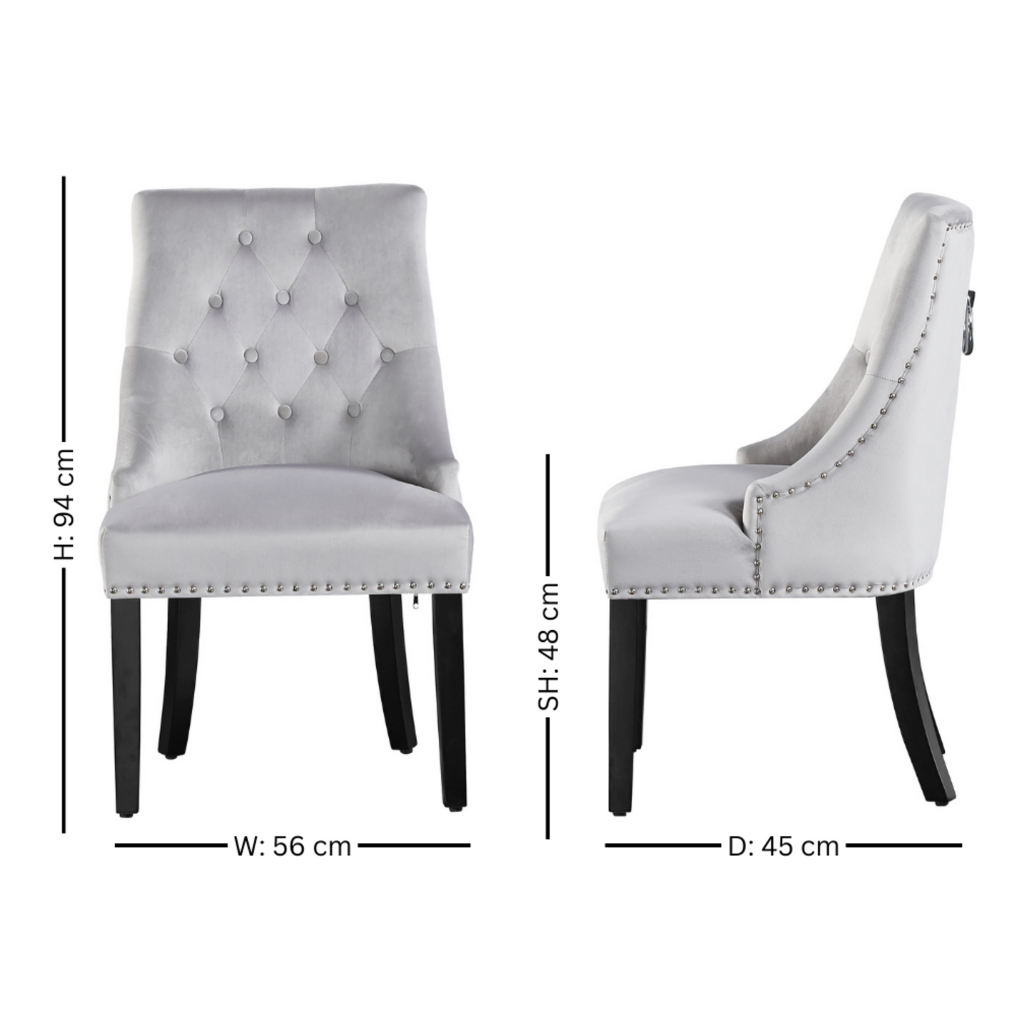 Windsor LUX Velvet Dining Chair