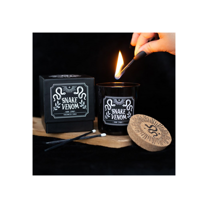 Snake Venom Dark Opium Candle