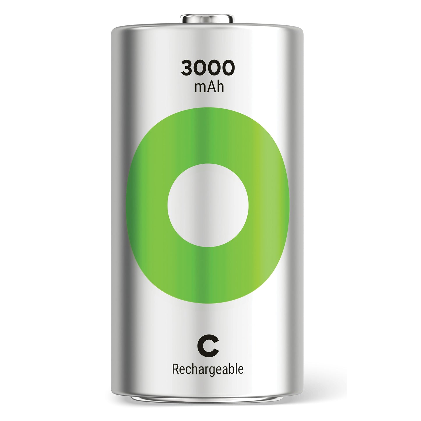 GP Recyko C Size 3000mAh Rechargeable Batteries