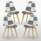 Halo Five Piece Dining Set-Table & Set of 4 Chairs