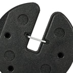 Outsunny Gazebo Weights Set of 8, 24KG Weights for Gazebo Legs with Reinforce Pins and Carry Belt, for Gazebos Shelters Marquees Tents