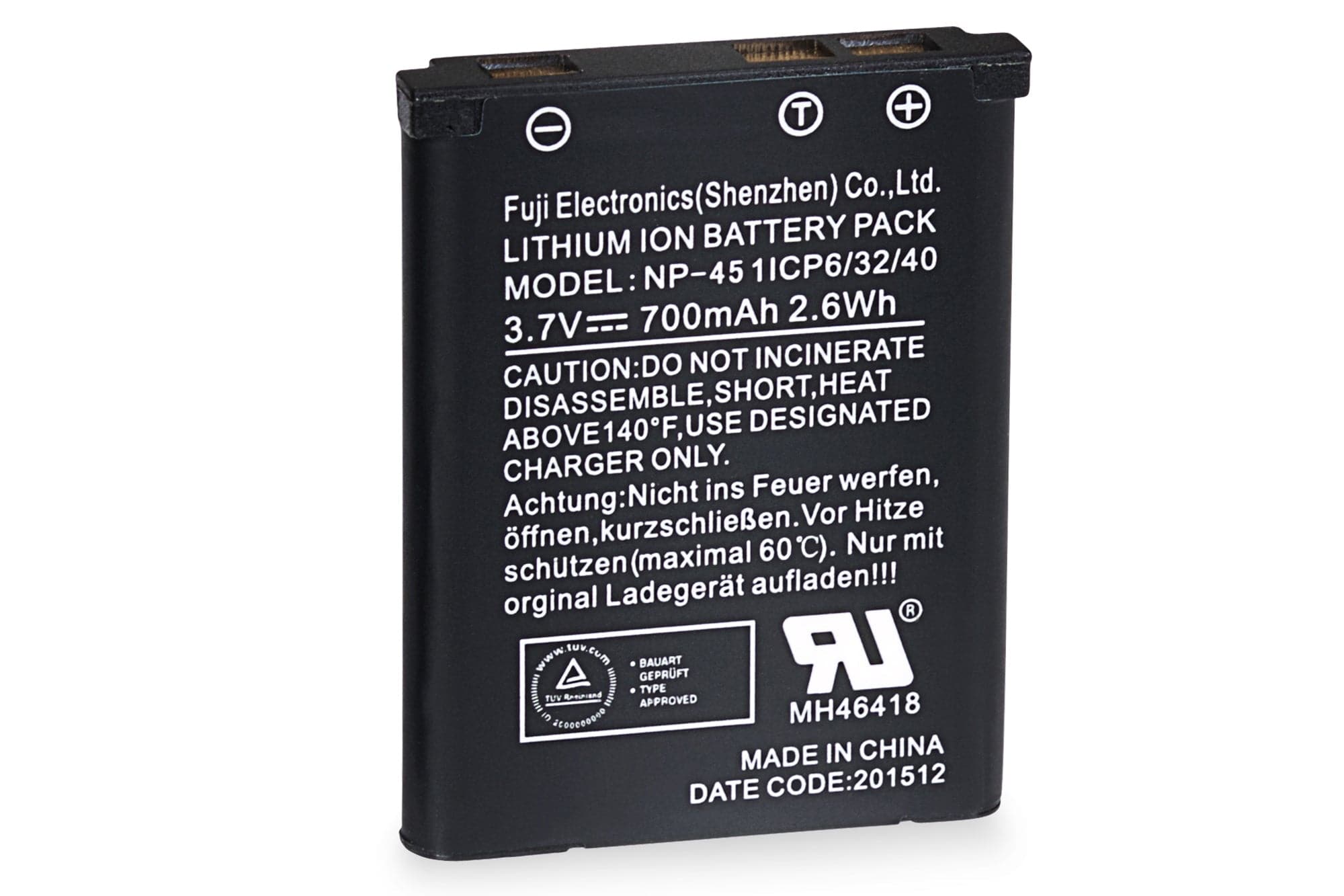 PRAKTICA NP-45 Rechargeable Battery Pack for WP240 Z250 Z212 & Fuji Cameras
