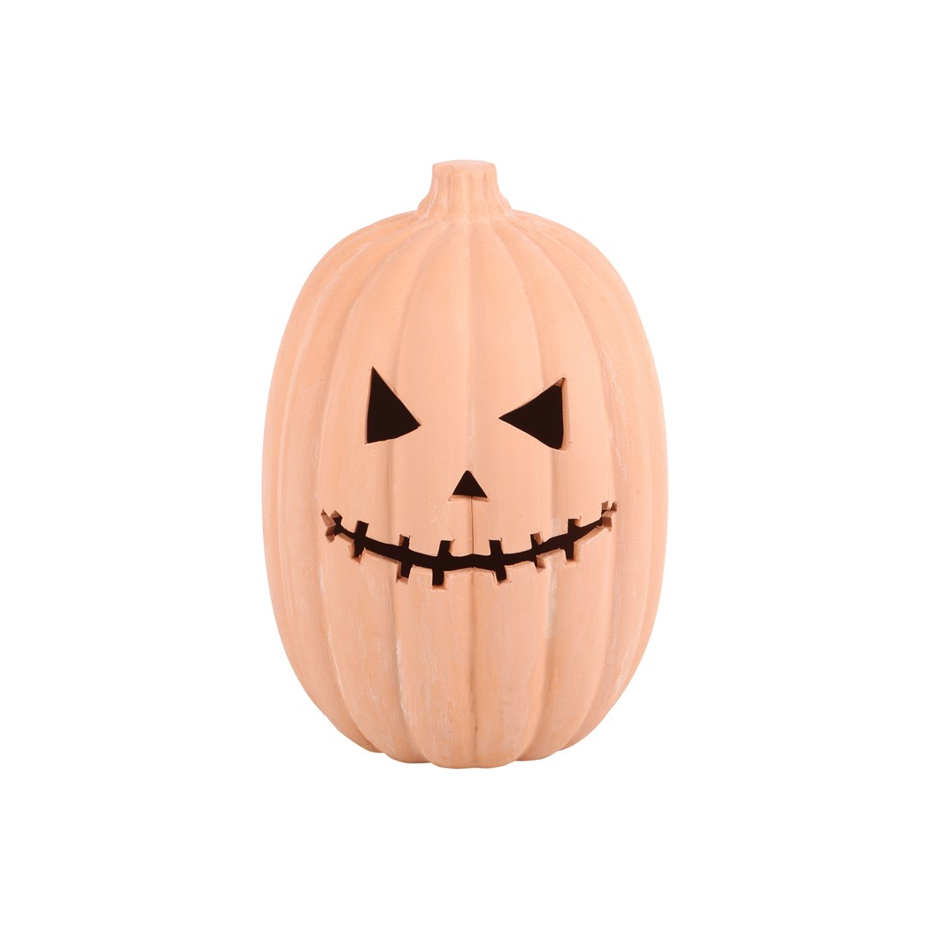 30cm Terracotta Pumpkin Ornament