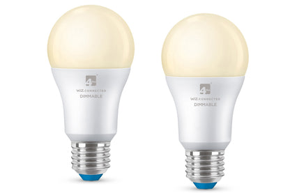 4lite WiZ Connected A60 Warm White WiFi LED Smart Bulb - E27 Large Screw