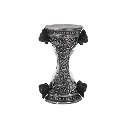 17cm Black Cat Hourglass Timer