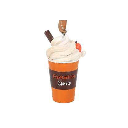 Pumpkin Spice Latte Hanging Ornament