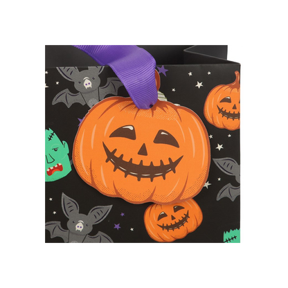 23cm Medium Monster Mash Print Gift Bag