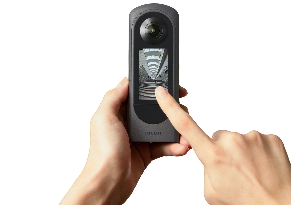Ricoh Theta X Spherical 4K Ultra HD 360 60MP Camera - Black