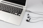 ProSound Lavalier USB-A Microphone Omnidirectional Electret Condenser with 3.5mm Audio Socket
