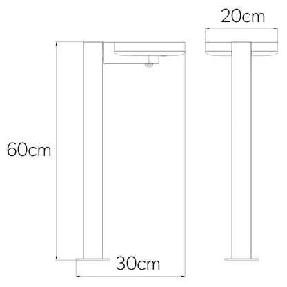 4lite Arundel Solar IP44 Die-Cast Aluminium LED Garden Bollard Light with Built in PIR Motion Sensor