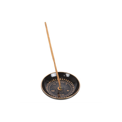 Black Talking Board Incense Holder