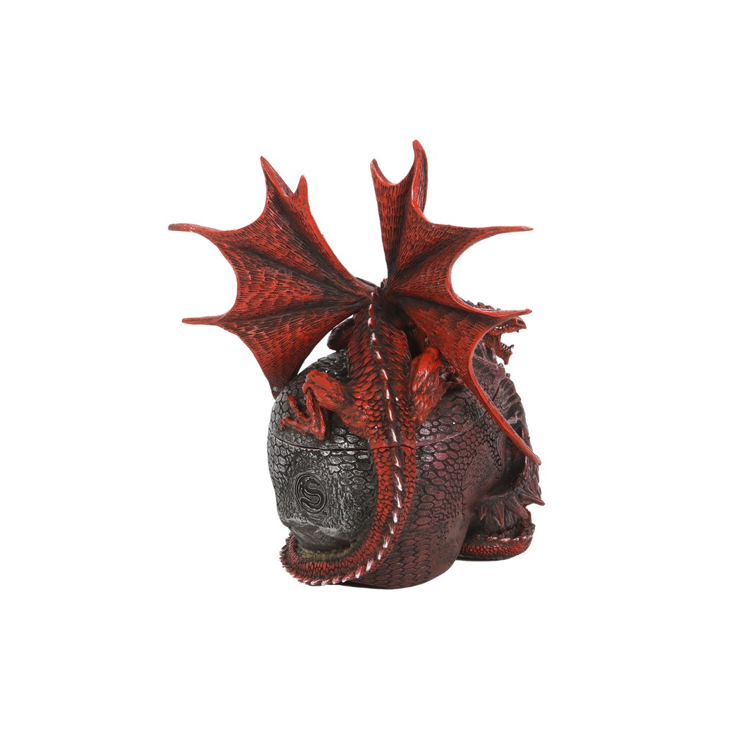 Serpent Infection Lidded Skull Ornament by Spiral Direct