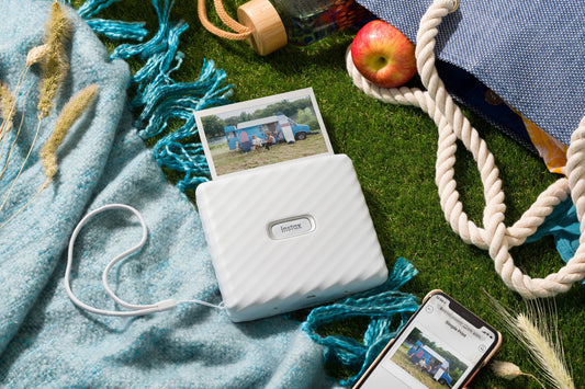 Fujifilm Instax Link Wide Printer - Ash White
