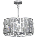 72 Glass Crystallite Chandelier - Silver-Tone
