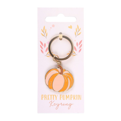 Pretty Pumpkin Keyring