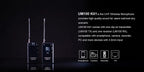 Maplin CKMOVA UM100 UHF Wireless Microphone Kit with 1x Transmitter & 1x Receiver