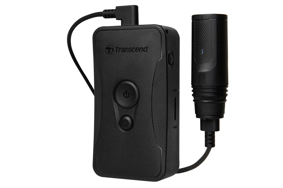 Transcend DrivePro 60 Body Camera with Separate Camera - 64GB, Black