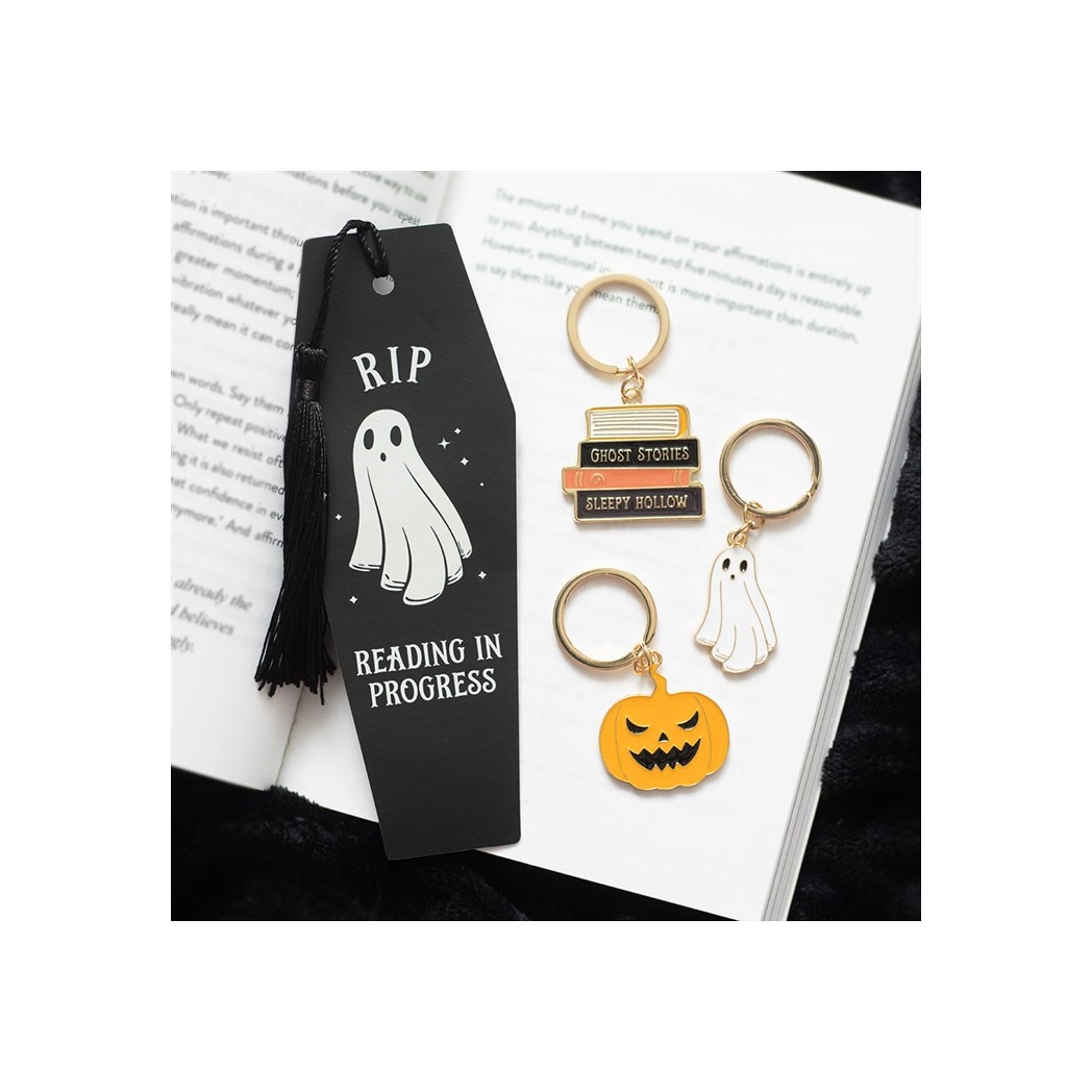 RIP Reading In Progress Coffin Bookmark