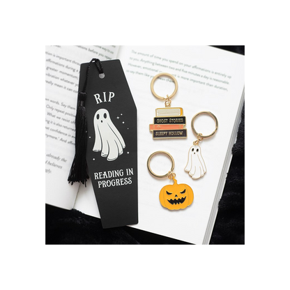 RIP Reading In Progress Coffin Bookmark