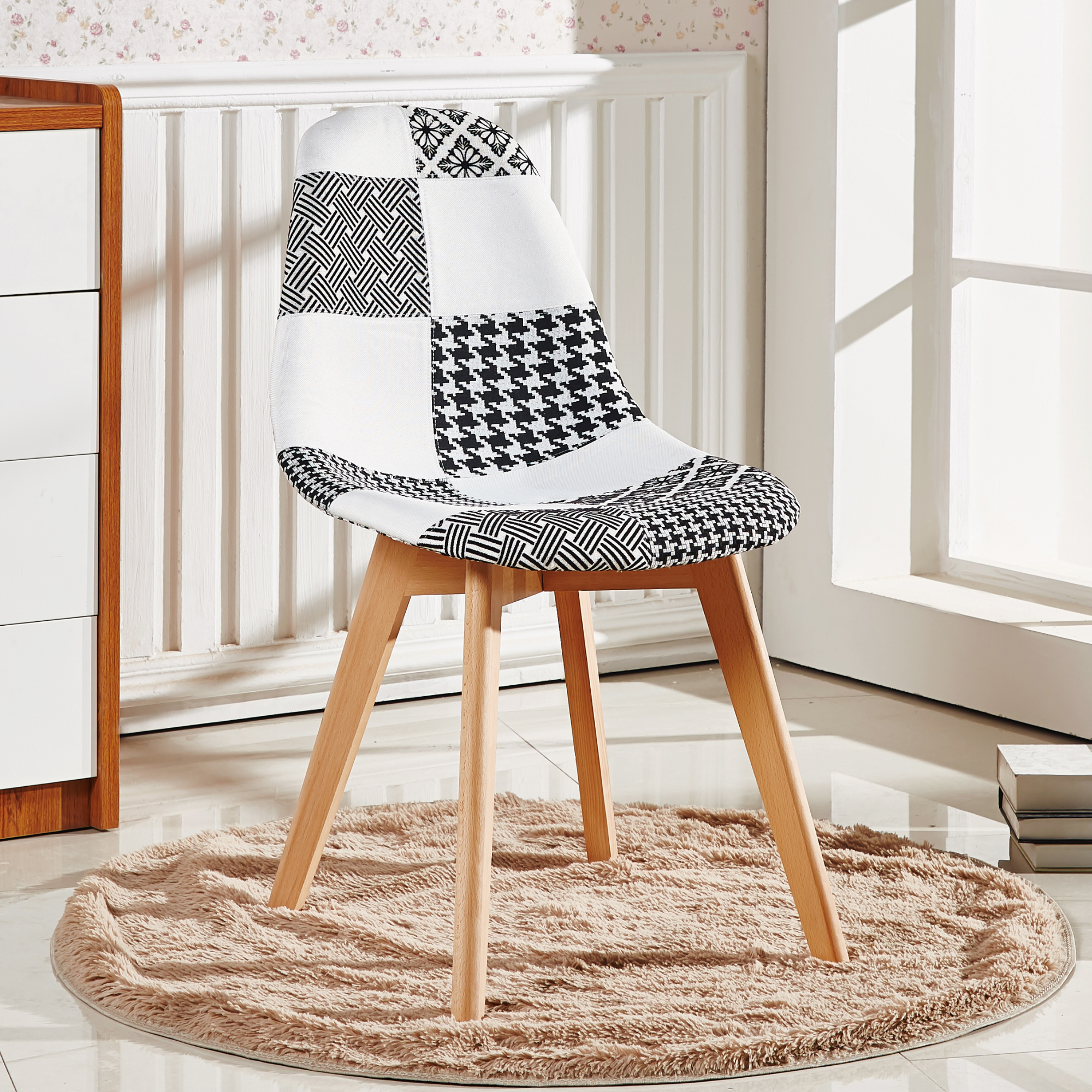 Halo Five Piece Dining Set-Table & Set of 4 Chairs