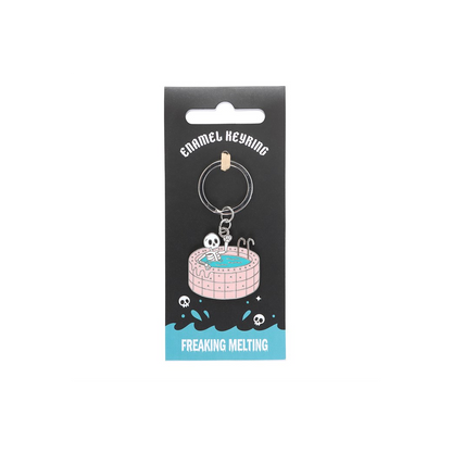 Dead Cool Skeleton Keyring