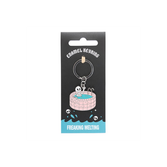 Dead Cool Skeleton Keyring